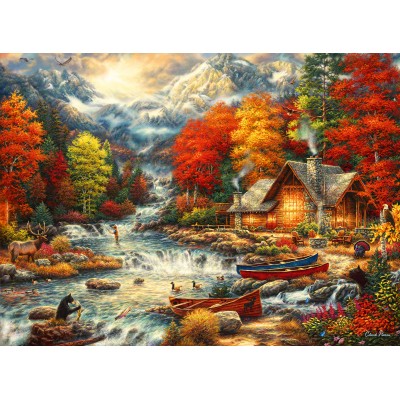 Puzzle Bluebird-Puzzle-70581-P Treasures of the Great Outdoors