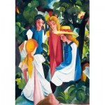Puzzle   August Macke - Four Girls, 1913