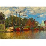 Puzzle   Claude Monet - Boats at Zaandam, 1871
