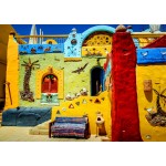 Puzzle   Colorful African Village