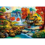 Puzzle   Country House by the Water Fall