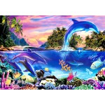Puzzle   Dolphin Panorama
