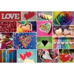 Puzzle  Bluebird-Puzzle-F-90547 Collage - Love in Color