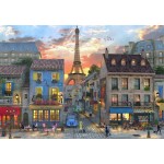 Puzzle  Bluebird-Puzzle-F-90670 Streets of Paris