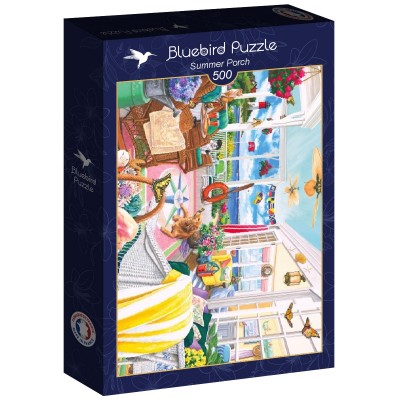 Puzzle Bluebird-Puzzle-F-90741 Summer Porch