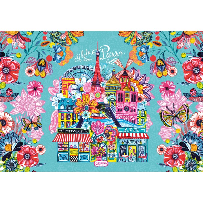 Puzzle  Bluebird-Puzzle-F-90808 Paris