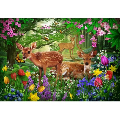 Puzzle Bluebird-Puzzle-F-90816 Spirit of Spring