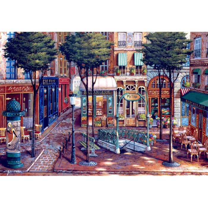 Puzzle Bluebird-Puzzle-F-90998 Metro