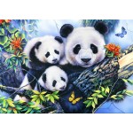 Puzzle   Panda Family