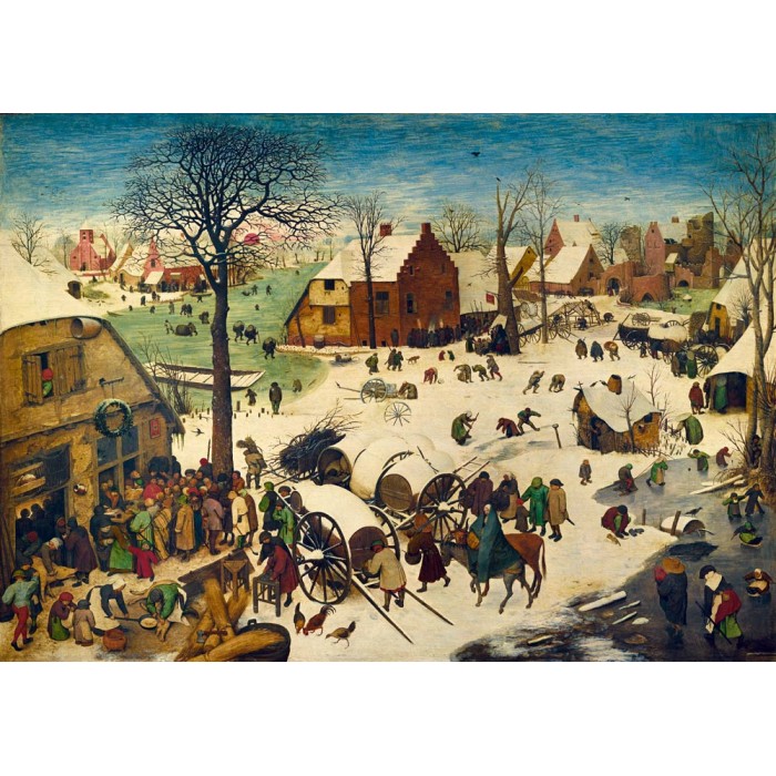 Puzzle   Pieter Bruegel the Elder - The Census at Bethlehem, 1566