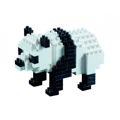 Brixies-57840 Nano Puzzle 3D - Panda