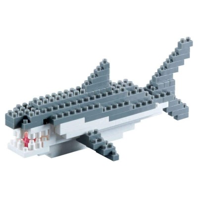 Brixies-58241 Nano Puzzle 3D - Requin