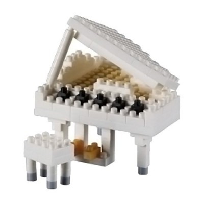 Brixies-58775 Nano Puzzle 3D - Piano à Queue (Level 3)