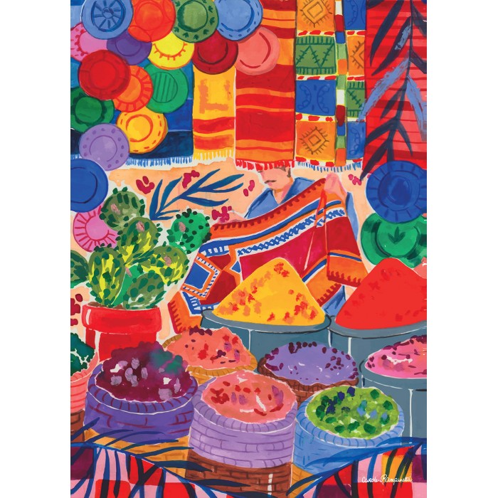 Puzzle  Rampinetta-Casablanca Casablanca, les Habous