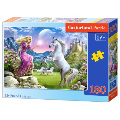 Puzzle Castorland-018024 Mon Amie la Licorne