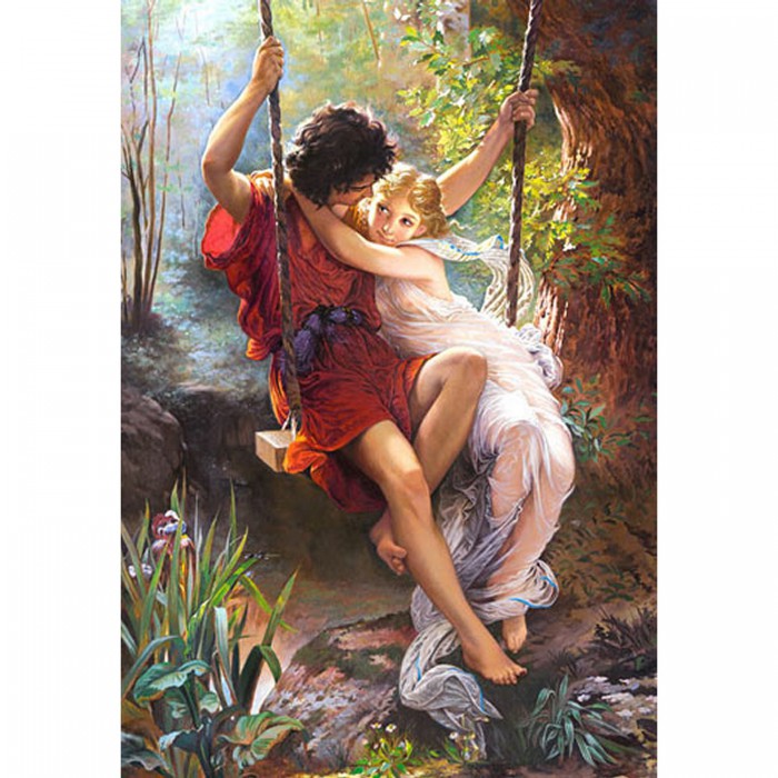 Puzzle  Castorland-101641 Pierre-Auguste Cot : Printemps