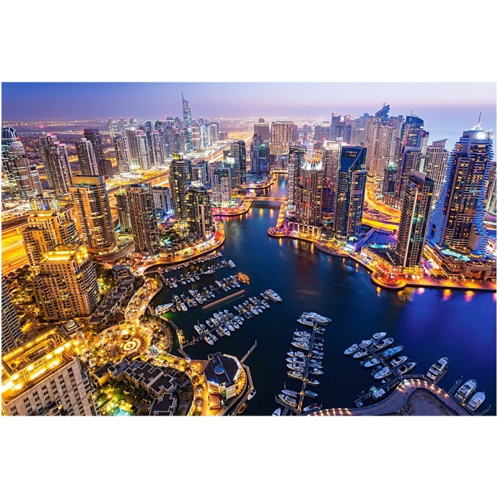 Puzzle Castorland-103256 Dubaï la Nuit