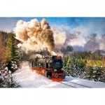 Puzzle  Castorland-103409 Steam Train