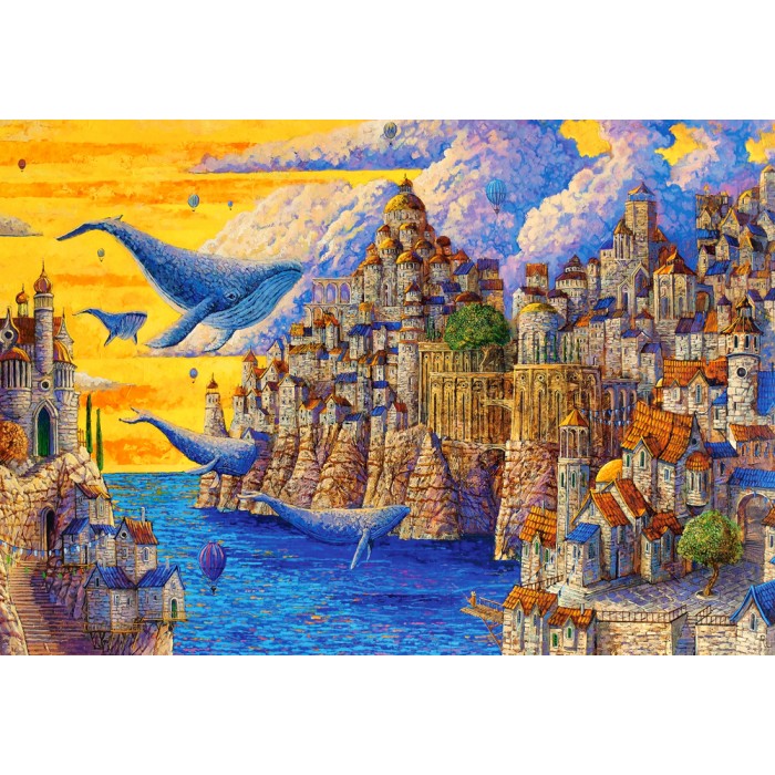 Puzzle  Castorland-105014 Art Collection - La Baie du Bout du Monde