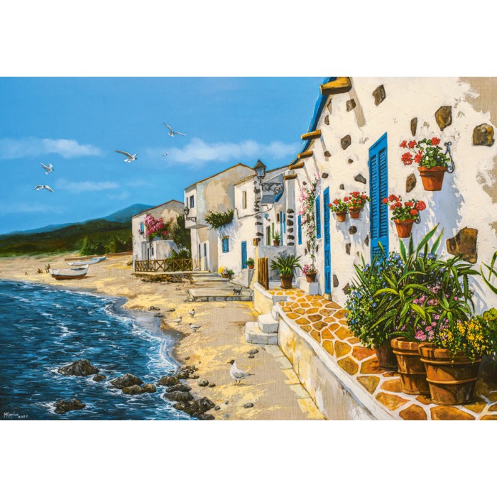 Puzzle  Castorland-105113 Art Collection - Humeur des Vacances