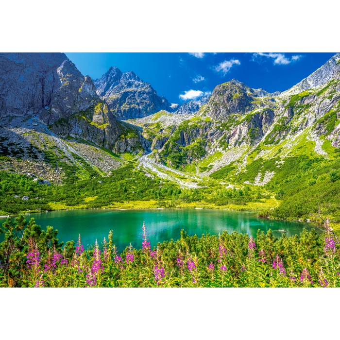 Puzzle  Castorland-105267 Zelene Pleso, Tatras, Slovaquie