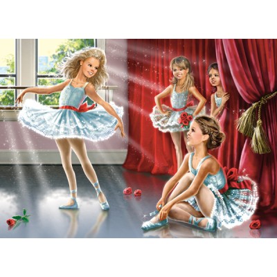 Puzzle Castorland-13036 Petites Ballerines