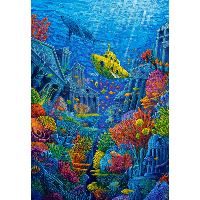 Puzzle  Castorland-152087 Art Collection - Atlantide