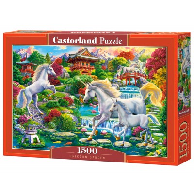 Puzzle Castorland-152117 Le Jardin des Licornes