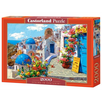 Puzzle Castorland-200603 Printemps à Santorin