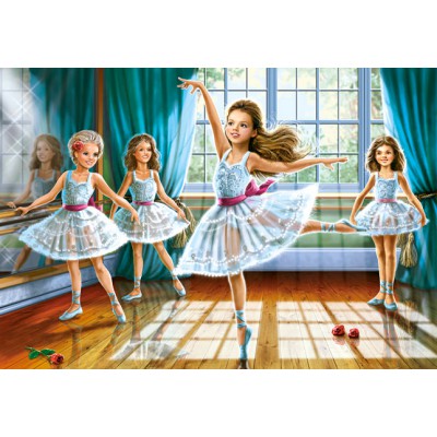 Puzzle Castorland-27231 Les petites ballerines