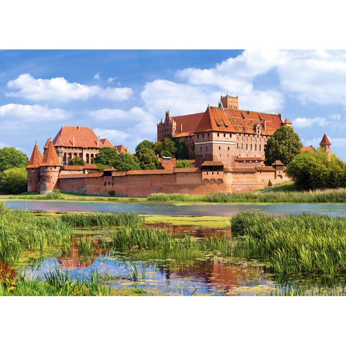 Puzzle  Castorland-300211 Château de Malbork, Pologne