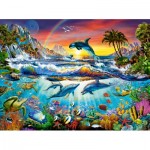 Puzzle  Castorland-300396 L'Anse du Paradis