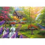 Puzzle  Castorland-53858 Jardin Secret
