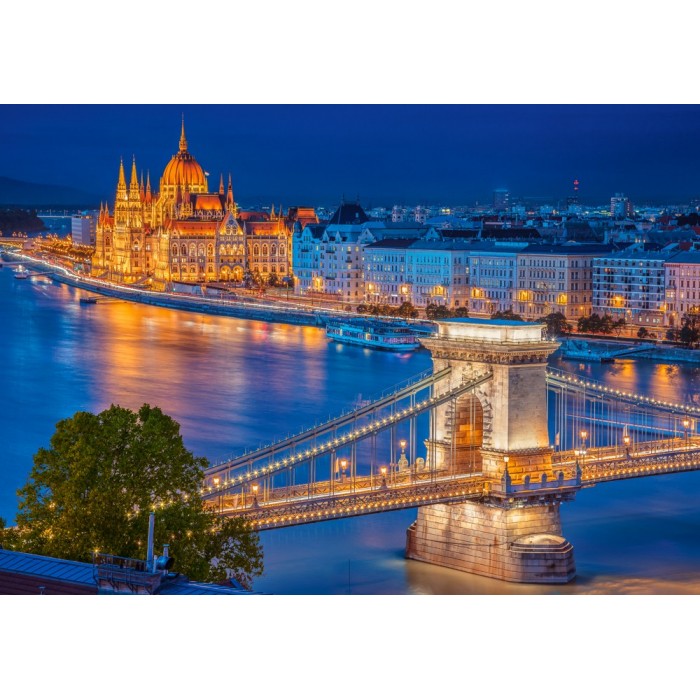Puzzle   Budapest au nuit