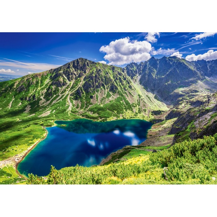 Puzzle   Czarny Staw Gasienicowy, Tatras, Pologne