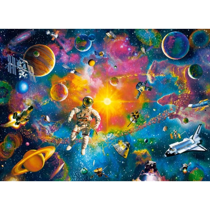 Puzzle   Homme dans l'Espace