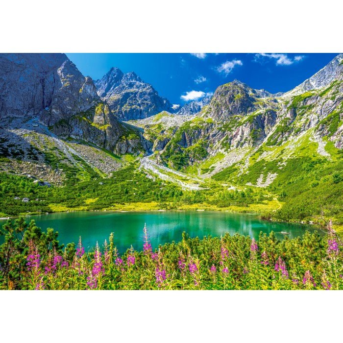 Puzzle   Zelene Pleso, Tatras, Slovaquie