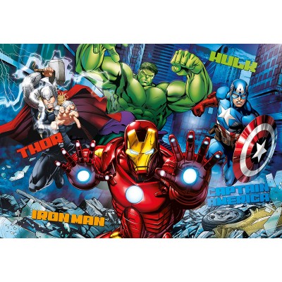 Puzzle Clementoni-20606 Effet 3D - Avengers