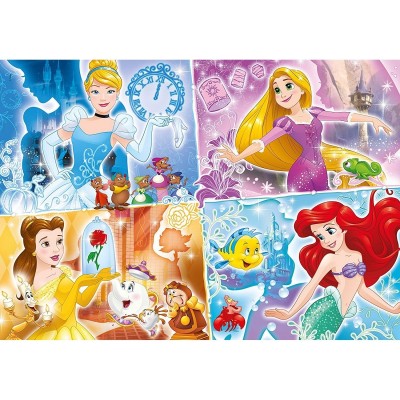Puzzle Clementoni-23703 Pièces XXL - Disney Princess