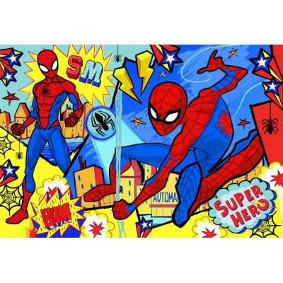 Puzzle Clementoni-24216 Pièces XXL - Spiderman