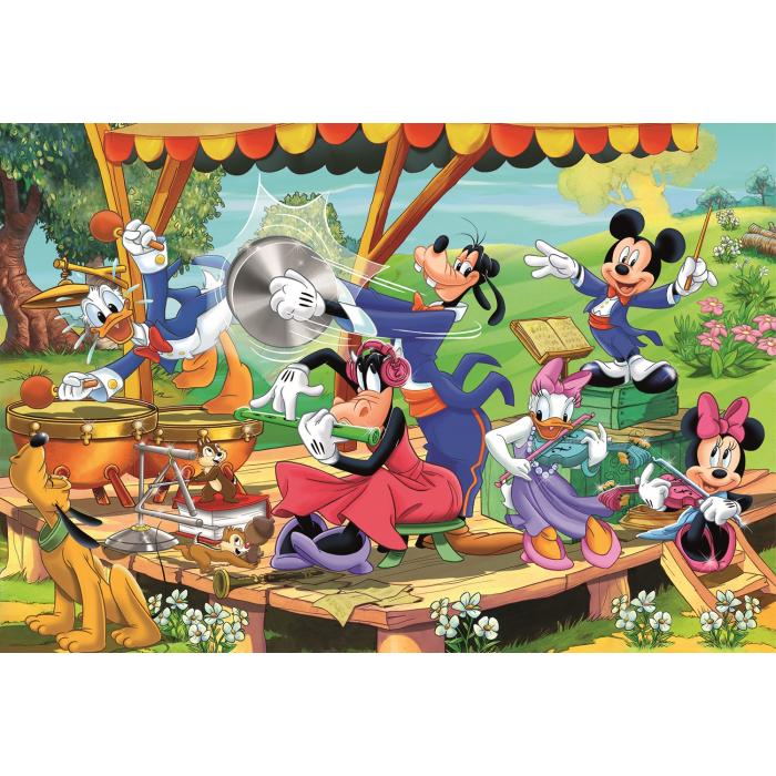 Puzzle  Clementoni-24218 Pièces XXL - Mickey and Friends