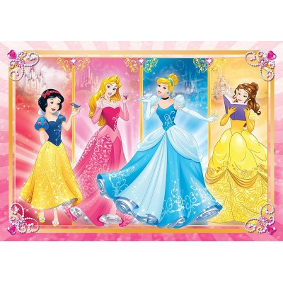 Puzzle Clementoni-24471 Pièces XXL - Disney Princess