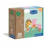  Clementoni-24783 2 Puzzles - Peppa Pig