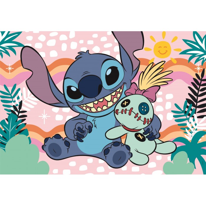 Puzzle Clementoni-26331 Stitch