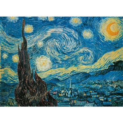 Puzzle Clementoni-30314 Van Gogh : La nuit étoilée