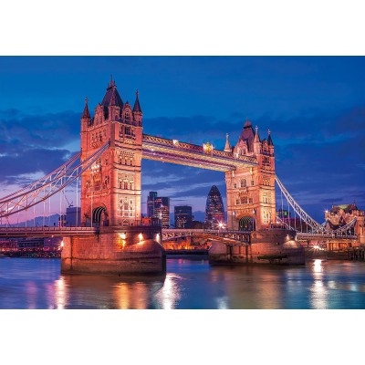 Puzzle Clementoni-39674 Tower Bridge - Londres - Angleterre