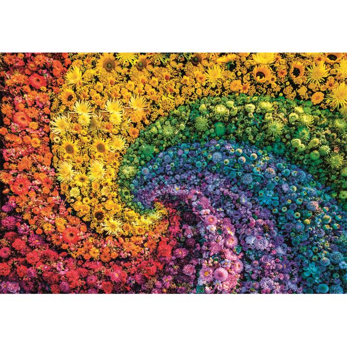 Puzzle  Clementoni-39779 Colorboom - Tourbillon de Fleurs