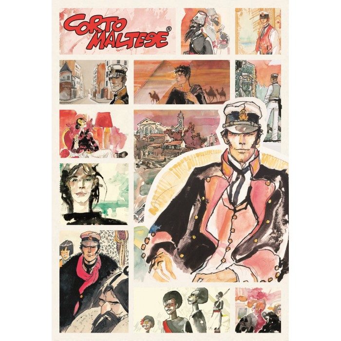 Puzzle  Clementoni-39807 Corto Maltese