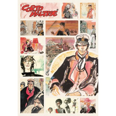 Puzzle Clementoni-39807 Corto Maltese