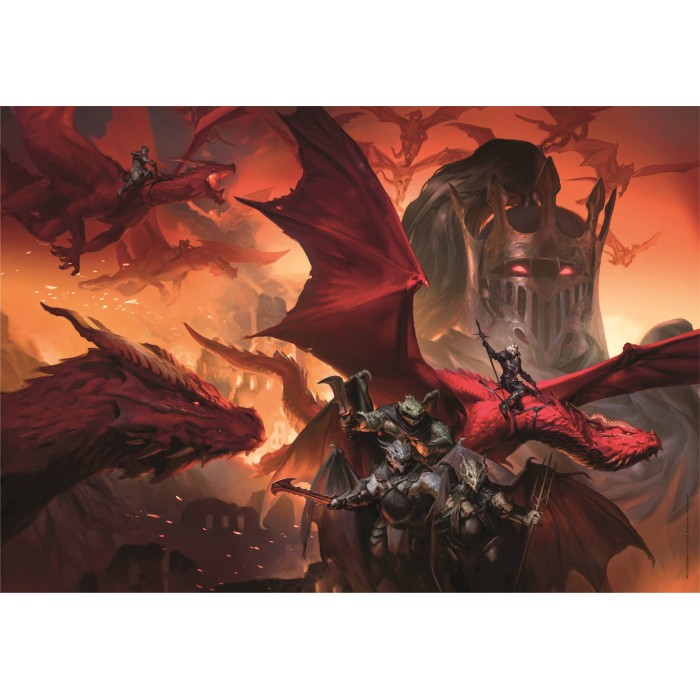 Puzzle Clementoni-39914 Donjons & Dragons